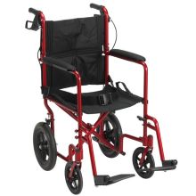 Drive Medical Expedition Lightweight 12" Rear Wheel Transport Chair